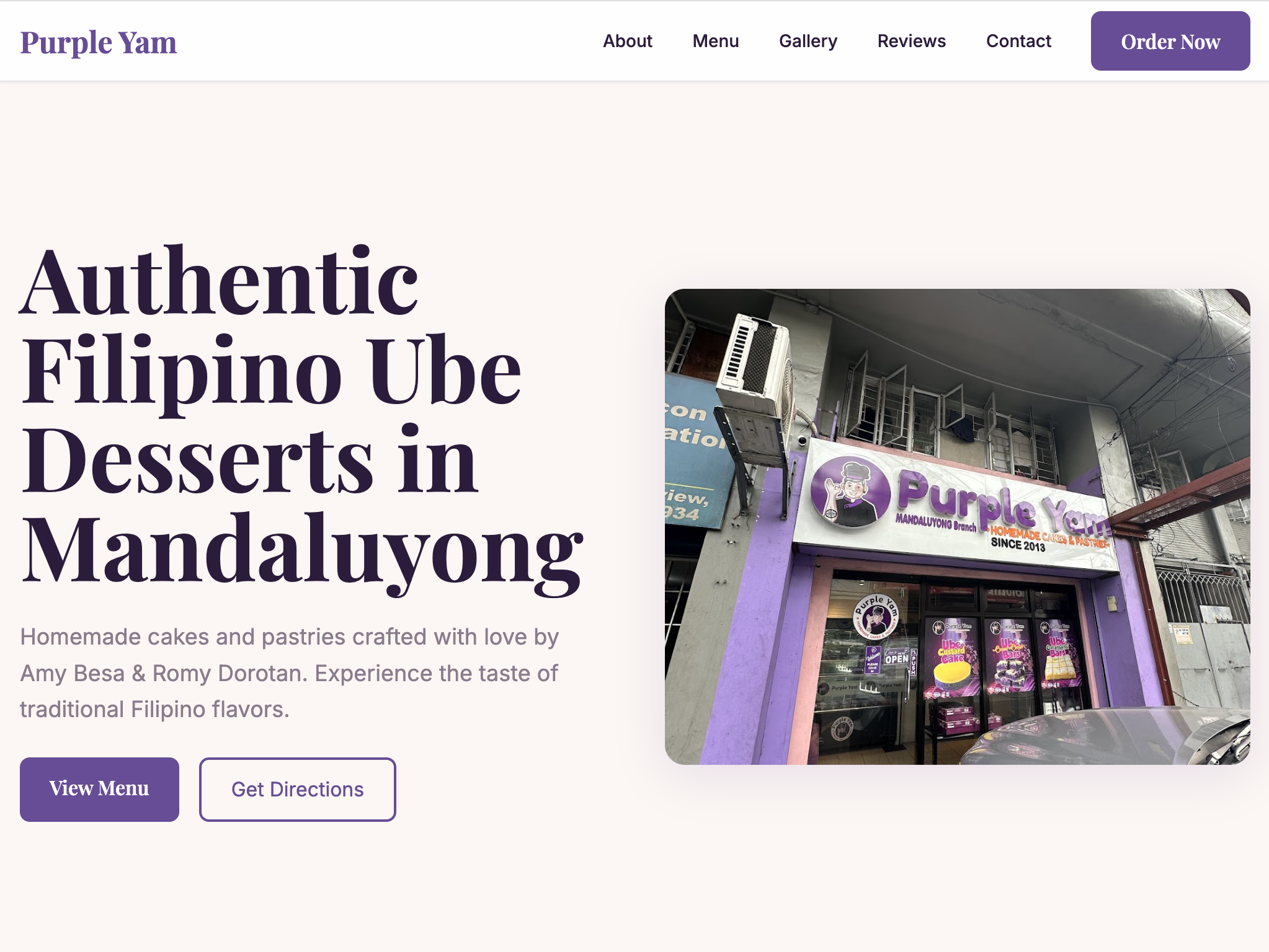 Purple Yam Mandaluyong Desktop