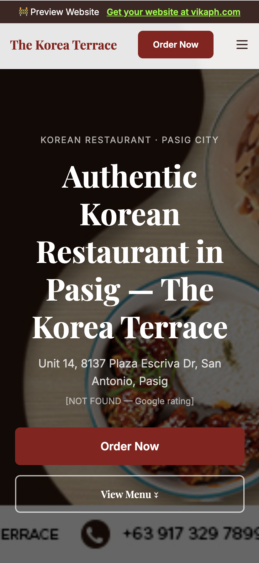 The Korea Terrace Mobile